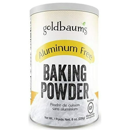 Goldbaums Aluminum-Free Baking Powder, Gluten Free, Zero Cholesterol, 8 oz