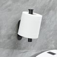 thumbnail image 3 of Juego de accesorios de baño Sincero soporte para papel higiénico de acero inoxidable negro, 3 of 5