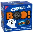 thumbnail image 5 of (2 pack) OREO Orange Creme Chocolate Halloween Sandwich Cookies, 30 Snack Packs (2 Cookies per Snack Pack), 5 of 23