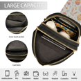 thumbnail image 3 of FORMRS Womens Crossbody Sling Bag Travel Daypack Shoulder Chest Backpack, Pink Easter Eggs, 3 of 7