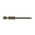 thumbnail image 2 of 1pc Ball End Hex Screwdriver Bit Metric Hex Bit 65mm Long Magnetic Driver Bit H2, 2 of 9