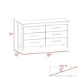thumbnail image 2 of FM FURNITURE LLC Luxor 6 Drawer Double Dresser, 2 of 5