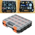 thumbnail image 2 of Plastic Screw Organizers Box with Removable Divider Tool Part Container Bin Double Side Tools Box for Screws & Small Part, 2 of 8