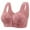 Rose Gold, variant on Women'S Comfortable And Sexy Transparent Shoulder Strap Cordless Backless Spongeless With Convertible Shoulder Straps Bra