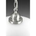 thumbnail image 2 of Progress Lighting, Classic Collection, 1-Light Pendant, Brushed Nickel, Etched Glass Shade, 2 of 4