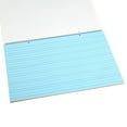 Pacon Chart Tablet, 1.5" Ruled, 24" x 16", Assorted Colors, 25 Sheets