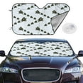 thumbnail image 2 of Balery Sea Turtle Print Car Windshield Sun Shade,Windshield Sunshade for Car Pickup Truck SUV Accessories-Small, 2 of 7