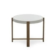 thumbnail image 4 of Greemotion 3-Piece Stackable Outdoor Aluminum & Fabric Bistro Set in Natural, 4 of 5
