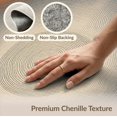 thumbnail image 6 of ODIKA 8'x10' Washable Area Rug Bordered Abstract Elevation Map Lines Flowing Topographic Wavy Refined for Living Room, Under Sectional, Family , Durable, Non-Slip, 6 of 7
