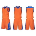 thumbnail image 2 of Hrsba Kids Solid Color Crew Neck Sleeveless Top and Elastic Waist Shorts Breathable Active Outfit for Summer, 2 of 5