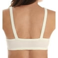 thumbnail image 4 of Women's Cottonique W12224 Latex Free Organic Cotton Front Close Support Bra (Natural 34C), 4 of 4