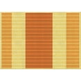 thumbnail image 1 of Ahgly Company Machine Washable Indoor Rectangle Transitional Orange Red Orange Area Rugs, 4' x 6', 1 of 7
