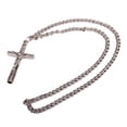 thumbnail image 1 of Porte-clés Tambour Croix Mode Pendentif Crucifix de Jésus Collier.4 Pouce, 1 of 6