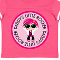 thumbnail image 4 of Inktastic Daddys Little Rocker Girl Girls Toddler T-Shirt, 4 of 5