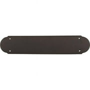 Top Knobs M890 Appliance Collection 15" Beaded Push Plate - Rust