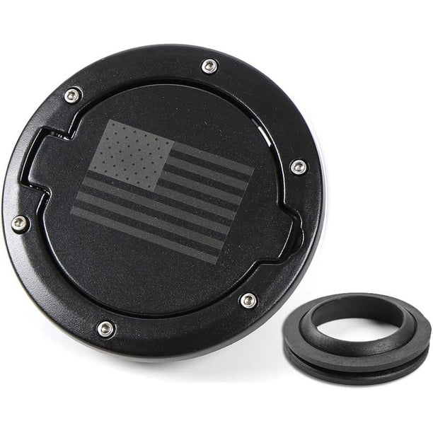 A73Q-porta De Llenado De Combustible, Tapa De Tanque De Gasolina, Accorios Para Jeep Wrangler JK Y Unlimited Sport Rubicon Sahara 2007-2017, Bandera De EE. UU. - AliExprs