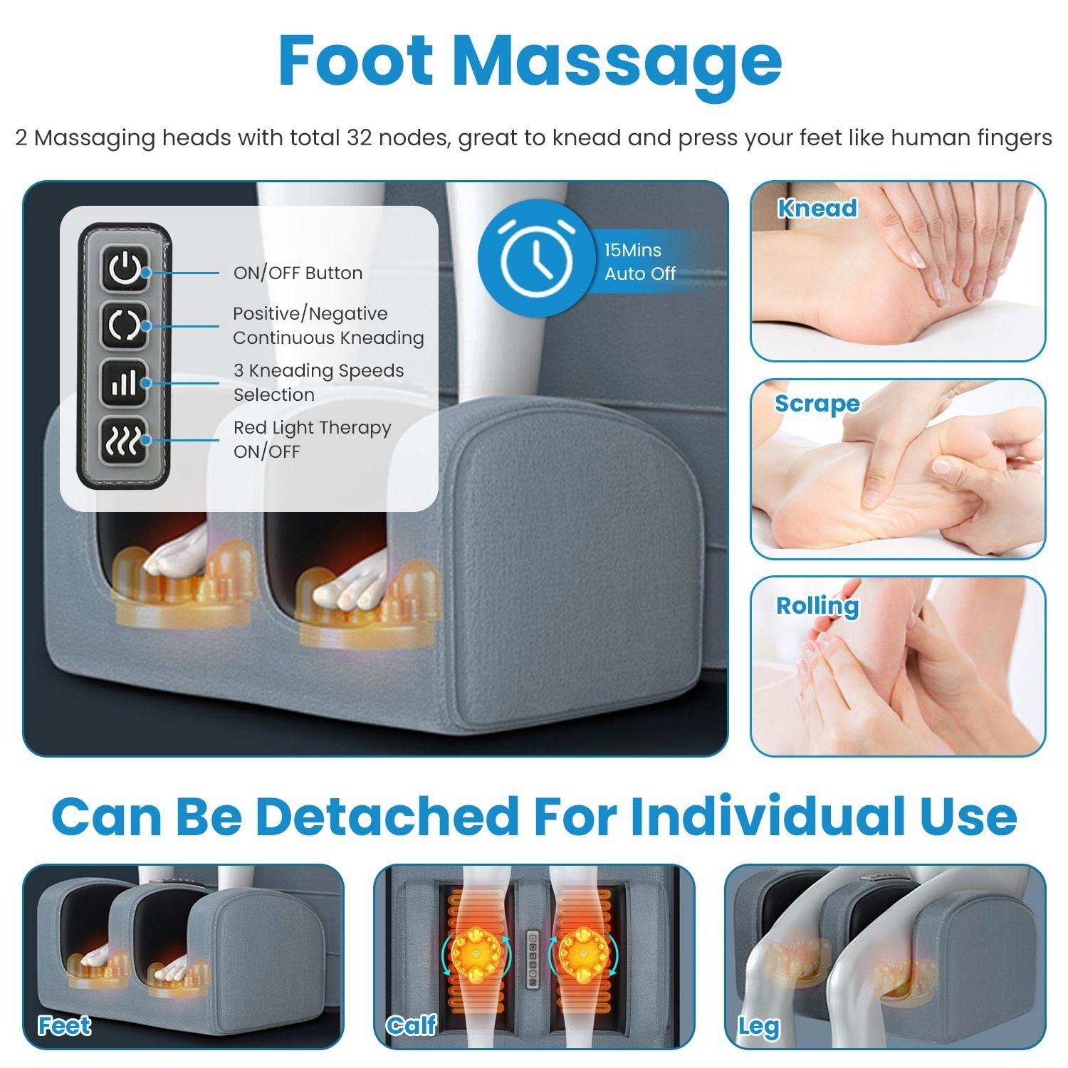 Full Body Electric Massage Mat Heating Vibration Massage Pad Cushion Back Massage Mattress Chair Pad with Neck Foot Massage Head Pillow and Cloth Lumbar Pillow Timer Anti-Slip Bottom Earplugs