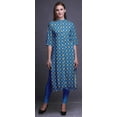 thumbnail image 4 of Bimba Printed Straight Kurti Kurtis For Women Summer Clothing X-Large, 4 of 6
