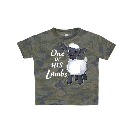 

Inktastic One of His Lambs- Easter Sheep Gift Toddler Boy or Toddler Girl T-Shirt