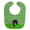 Pekingese, variant on Pekingnese Black Shamrocks Baby Bib