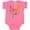 Hot Pink, variant on Inktastic Live Love Play Violin Girls Baby Bodysuit