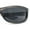 Grey - Black, variant on Urban Y2K Wrap Around Sport Plastic Windbreak Oval Sunglasses All Black