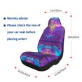 thumbnail image 4 of Naloa Elephant in Tribal Style Car Seat Covers 2PCs Front Car Seat Covers Universal fit for Most Cars SUVs and Trucks - 2 PCS, 4 of 5