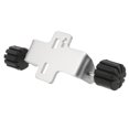 thumbnail image 1 of unbranded Adaptador De Soporte Para Asiento De Motocicleta Con Ajuste En Altura Y Antivibración Color Plata, 1 of 8
