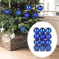 thumbnail image 6 of 24Pcs Christmas Ball Ornaments DIY Decorative for Engagement Indoor Wedding Dark Blue, 6 of 8