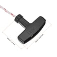 thumbnail image 3 of Recoil start Rope with Handle 3mm Dia. 1.15m 3.77ft Polyester Pull Cord for 152F 154F Lawn Mower Trimmer Engine Part, 3 of 4