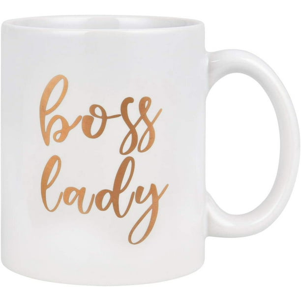 Tayyakoushi Boss Lady Mug Boss Lady Cup Boss Day Mugs Boss Lady Gifts Girl Boss Gifts For Boss Female Unique Gifts For Women Nurse Friends Girl Boss Cups 11 Oz Walmart Com