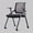 All gray, variant on Office Chairs Ergonomic, Student Chair with Arm,Mesh Folding Computer Desk Chair Mid Back Support,Training Chair with Wheels,Soft Seat Cushion