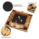 thumbnail image 3 of Juego de dados Shut The Box AMEROUS para 1 a 4 jugadores con 12 dados de 30 cm, 3 of 7
