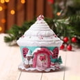 thumbnail image 4 of AMLESO Christmas Scene House Miniature Dollhouse Tabletop Signs for Party Collection Cupcake Green, 4 of 8