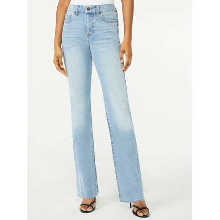 Scoop Women's High Rise Slim Boot Jeans