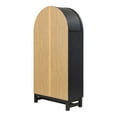 thumbnail image 6 of Better Homes & Gardens Juliet Kitchen Rounded Arch Cabinet, Rich Black, 6 of 17