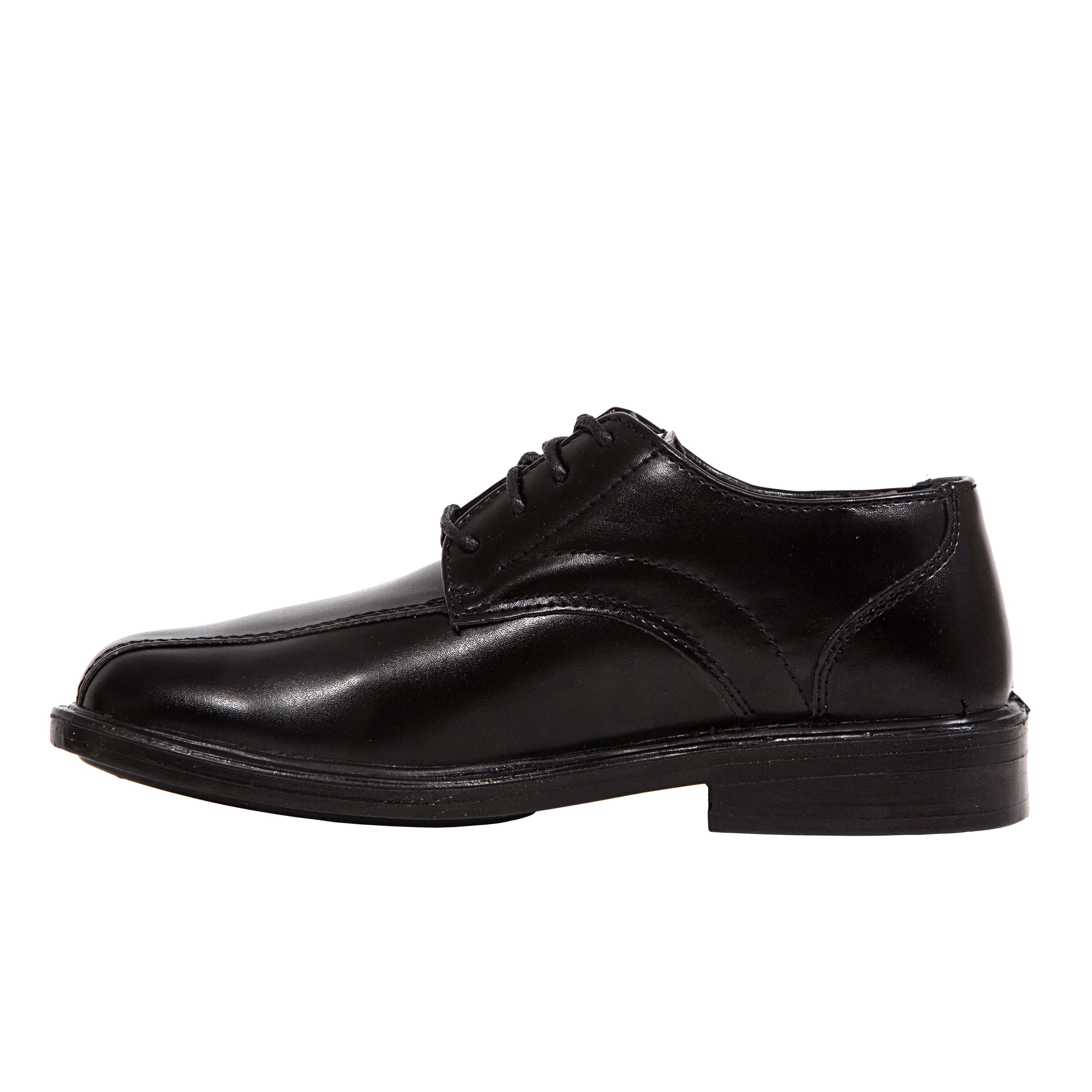 Scarpe Formali Bambino Deer Stags Gabe, Stringate In Finta Pelle, Con Soletta Memory Foam, Punta Quadrata. Perfette Per Scuola, Cerimonie E Matrimoni.