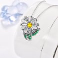thumbnail image 2 of TANGPOET Daisy Necklace 925 Sterling Silver Jewelry Gift for Women, 2 of 3