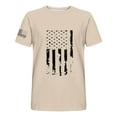 thumbnail image 3 of Birdeem Chemises pour Hommes Hommes Imprimé Col Rond Décontracté Mode Manches Courtes Blouses Col Rond Chemises, 3 of 9