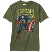 Marvel - Men's Captain America Short-sle