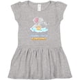 thumbnail image 3 of Inktastic Grandma's Ray Of Sunshine Cute Elephants Rainclouds and Sun Girls Toddler Dress, 3 of 5