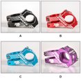 thumbnail image 2 of 31.8mm Handlebar Stem 28.6mm Adjustable when cycling Short Hollow Mountain Bike Extender Biking Replacement Adapter Accessory Purple, 2 of 7