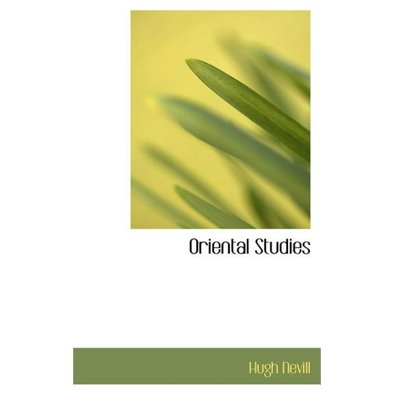 Oriental Studies (Hardcover)