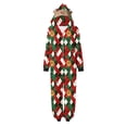 thumbnail image 2 of Lopecy-Sta Christmas Matching Onesie for Women Holiday Hooded Jumpsuit Sleepwear Pjs for Mommy Xmas Loungewear for Mom, 2 of 7