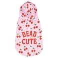 thumbnail image 3 of Vibrant Life Halloween Hoodie for Dogs, Dead Cute, Pink, L, 3 of 8