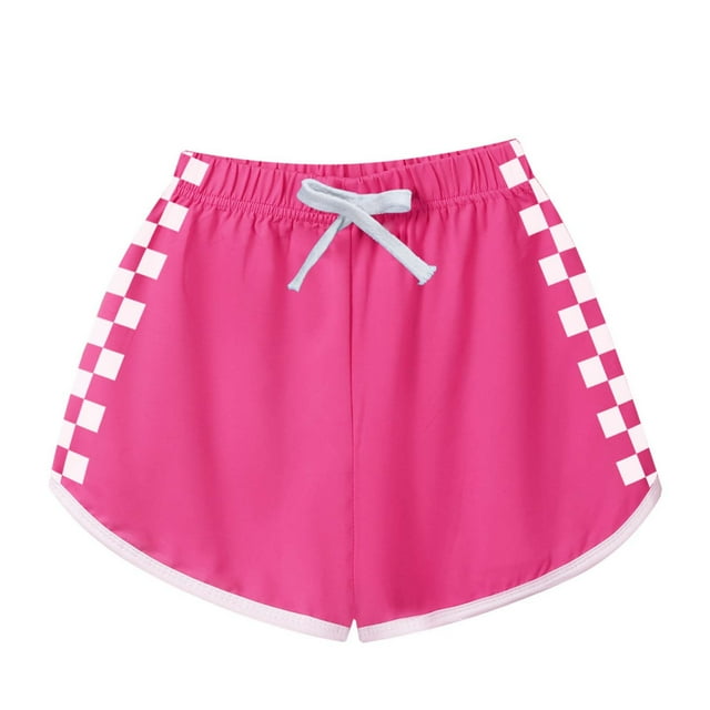 Huanglei Girls' Autumn Summer Style Short Pants Sports Elastic Children's Boys Shorts