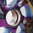 thumbnail image 5 of 6 Pcs 100mm Scooter Replacement Wheels with Bearing Stunt Scooter Pu Wheels for Rocking , Extreme ,, 5 of 5