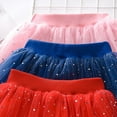 thumbnail image 6 of Coerni Girls Tutu Layered Dance Skirts Puffy Mesh Short Skirts Princess Dancing Petticoat Ballet Underskirt Sparkling Mesh Dress, 6 of 9