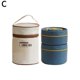 thumbnail image 1 of Round Lunch Box Portable Insulated Lunch Container Set Stainless Steel Box, 1 of 1