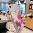 thumbnail image 3 of Cute Case Compatible for iPhone XR Cloud Case with Camera Protection Soft TPU Shockproof Full Moon Phone Case for iPhone XR 6.1 inch Women Girls Pink, 3 of 7